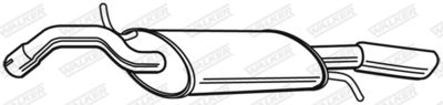 Rear Muffler WALKER 18200