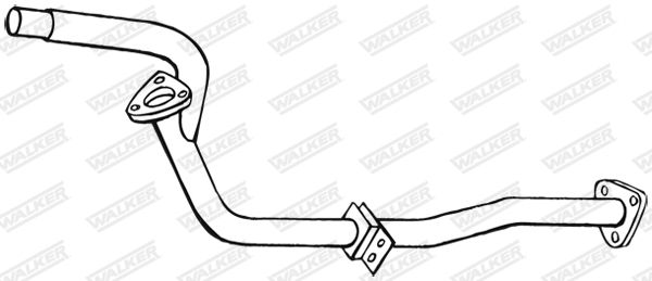 WALKER 18222 Exhaust Pipe