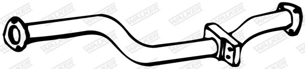 WALKER 18247 Exhaust Pipe
