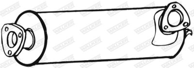 Centre Muffler WALKER 18248