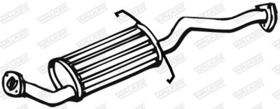 Rear Muffler WALKER 18281