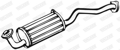Rear Muffler WALKER 18282