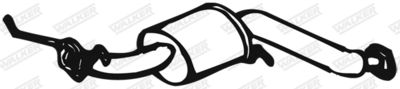 Centre Muffler WALKER 18313