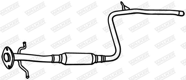 WALKER 18400 Exhaust Pipe