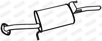 Rear Muffler WALKER 18579