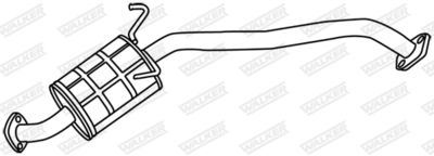 Centre Muffler WALKER 18617