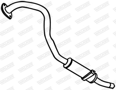 Rear Muffler WALKER 18641