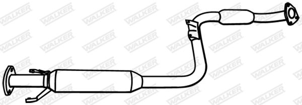 WALKER 18672 Centre Muffler
