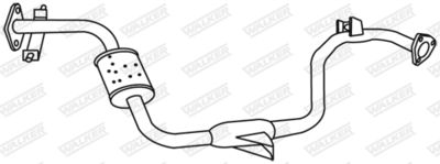 Centre Muffler WALKER 18676