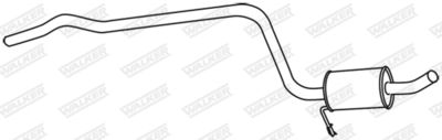 Centre Muffler WALKER 18691