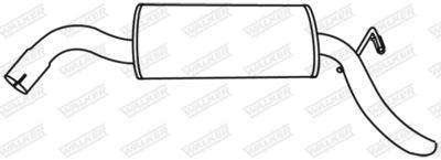 Rear Muffler WALKER 18719
