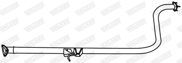 WALKER 18764 Exhaust Pipe