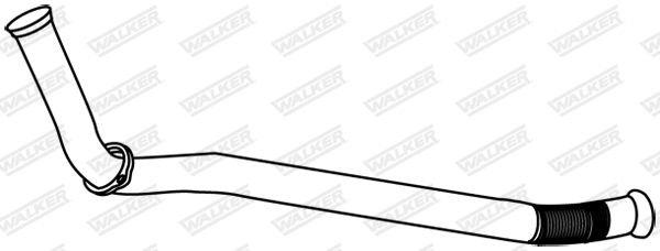 WALKER 18800 Exhaust Pipe