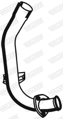 Exhaust Pipe WALKER 18805
