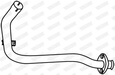 Exhaust Pipe WALKER 18807