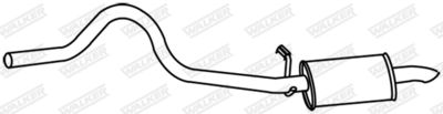 Rear Muffler WALKER 18816