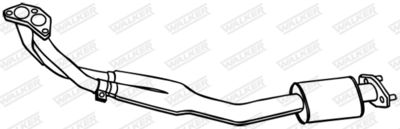 Front Muffler WALKER 18834
