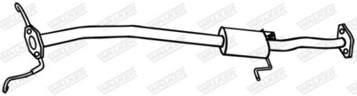 Centre Muffler WALKER 18838