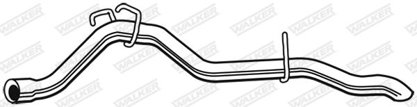 WALKER 18877 Exhaust Pipe