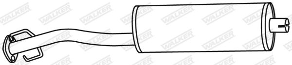 WALKER 18879 Centre Muffler