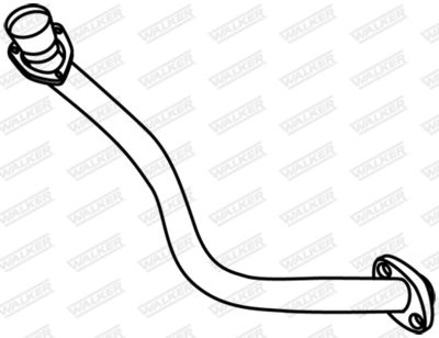 Exhaust Pipe WALKER 18882