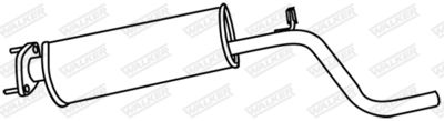 Centre Muffler WALKER 18886