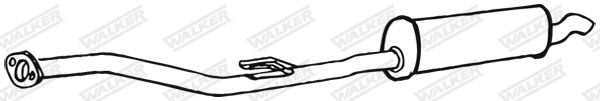 WALKER 18919 Rear Muffler