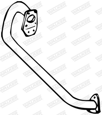 WALKER 18936 Exhaust Pipe