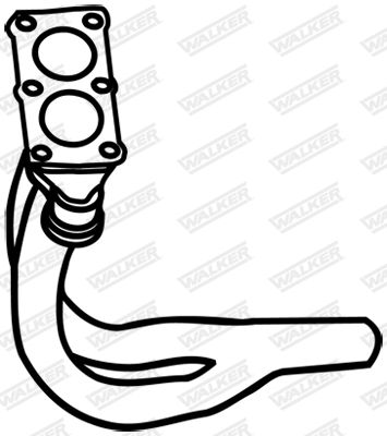 Exhaust Pipe WALKER 18937