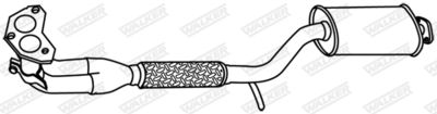 Front Muffler WALKER 18946