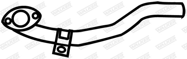 WALKER 18952 Exhaust Pipe