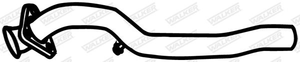WALKER 18970 Exhaust Pipe