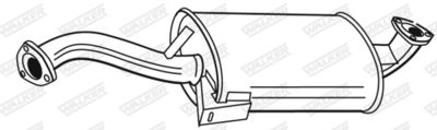 Centre Muffler WALKER 18996