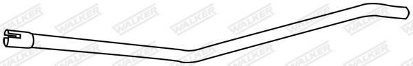 WALKER 19035 Exhaust Pipe