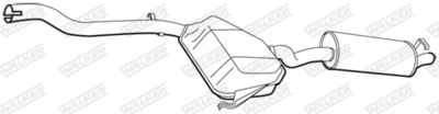 Rear Muffler WALKER 19043