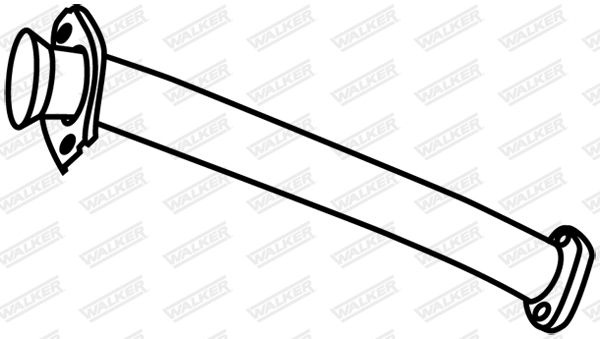 WALKER 19055 Exhaust Pipe