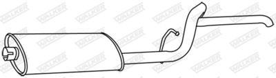 Rear Muffler WALKER 19062