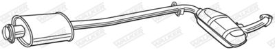 Centre Muffler WALKER 19082