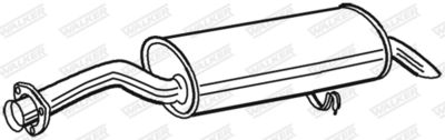 Rear Muffler WALKER 19085
