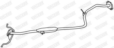 Centre Muffler WALKER 19115