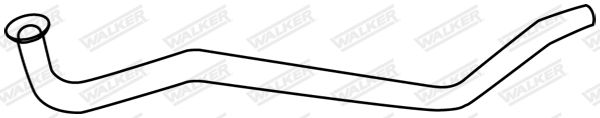 WALKER 19118 Exhaust Pipe