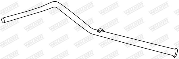 WALKER 19122 Exhaust Pipe