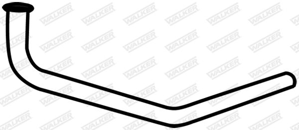 WALKER 19123 Exhaust Pipe