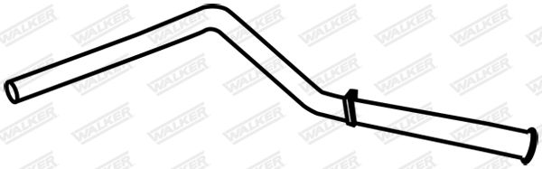 WALKER 19126 Exhaust Pipe