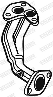 Exhaust Pipe WALKER 19253
