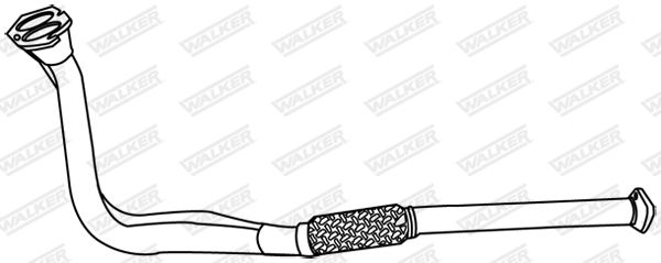 WALKER 19355 Exhaust Pipe