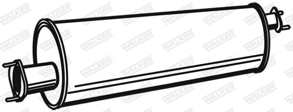 WALKER 19457 Centre Muffler