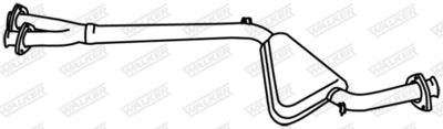 Centre Muffler WALKER 19496