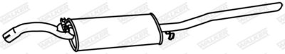 Rear Muffler WALKER 19554