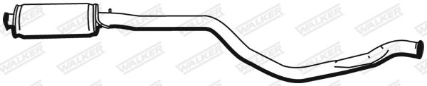 WALKER 19570 Centre Muffler